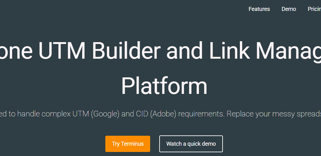 terminus-utm-code-generator