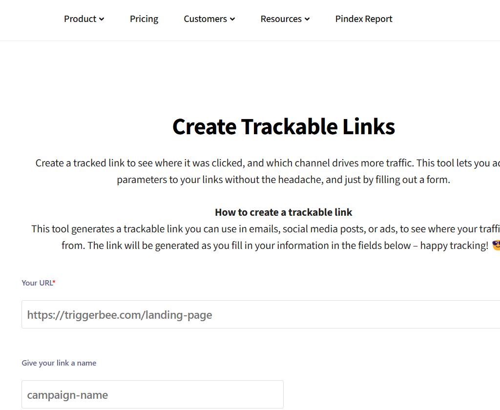 trigger-bee-utm-generator